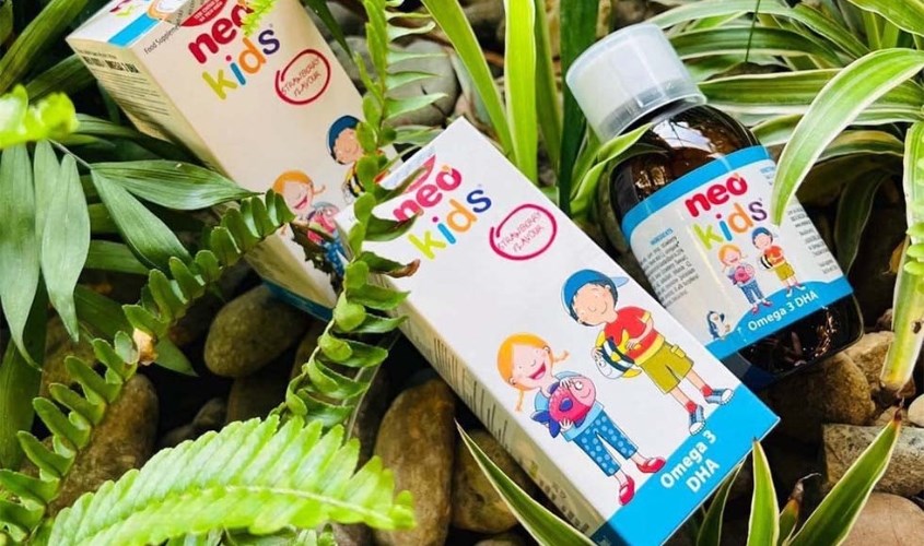 Siro Neo Kids Omega 3 DHA tăng cường thị lực 150 ml (từ 3 tháng)