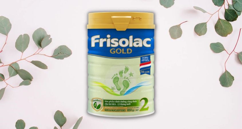 Sữa bột Frisolac Gold số 2 850g (6 - 12 tháng)