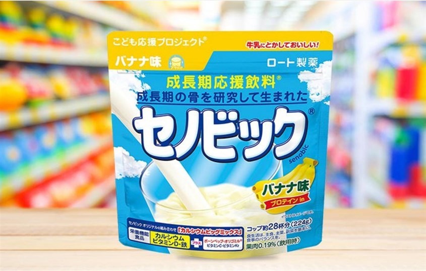 Sữa Rohto Senobikku hỗ trợ tăng đề kháng