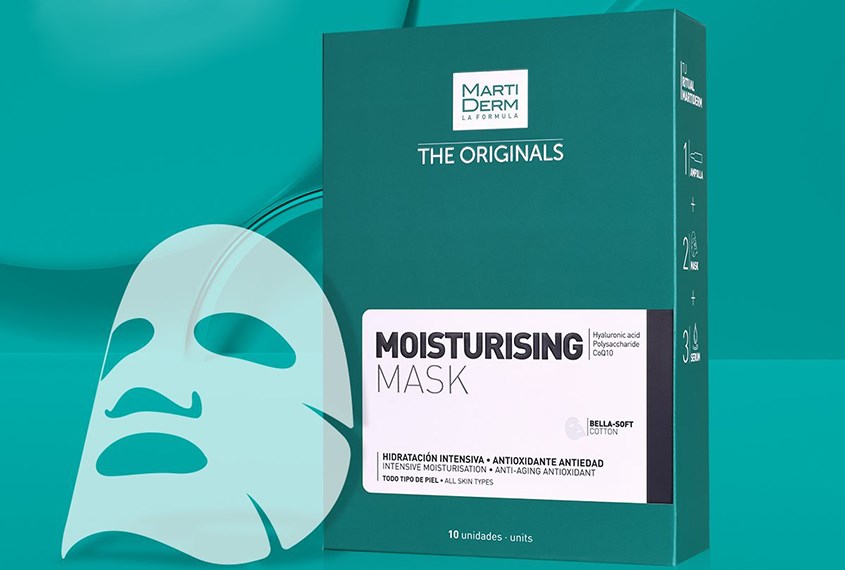 Mặt nạ Martiderm giúp cấp ẩm hiệu quả