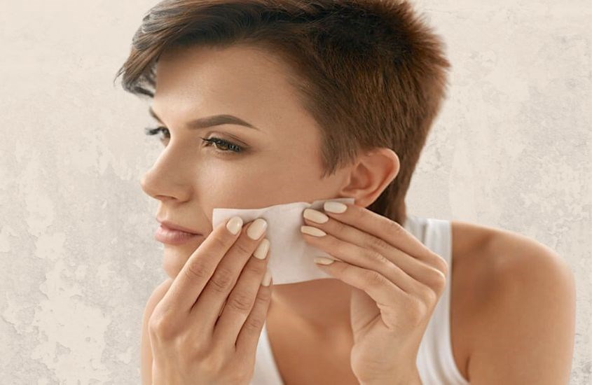 Giấy thấm dầu Acnes hơi mỏng nên cần dùng nhẹ nhàng