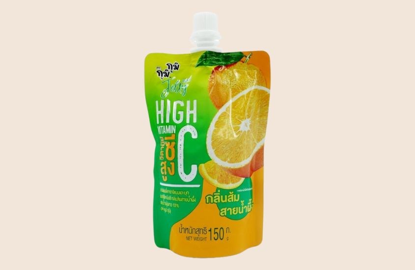 Nước ép trái cây Jelly Gumi Gumi vị cam túi 150g