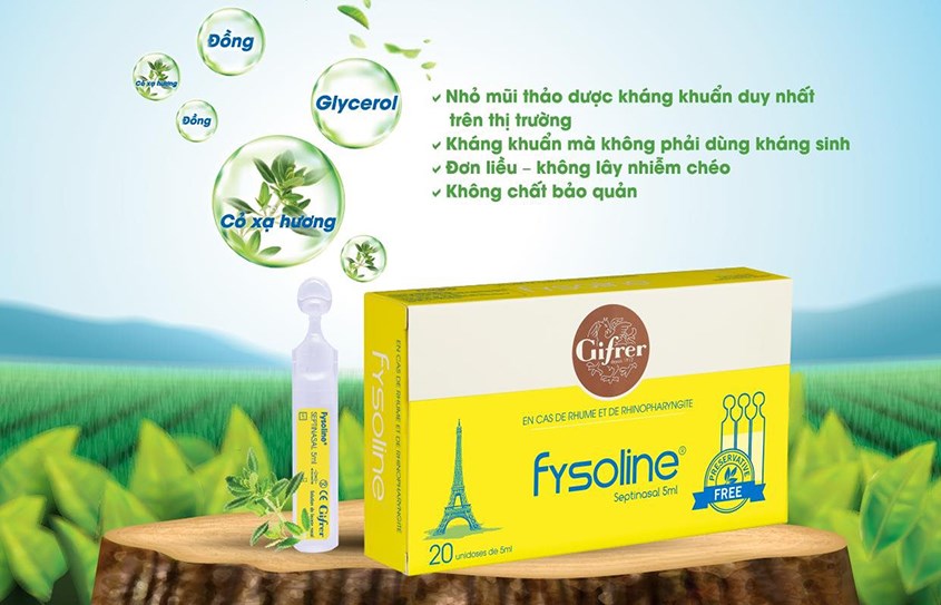 Dung dịch Fysoline Septinalsal 20 ống