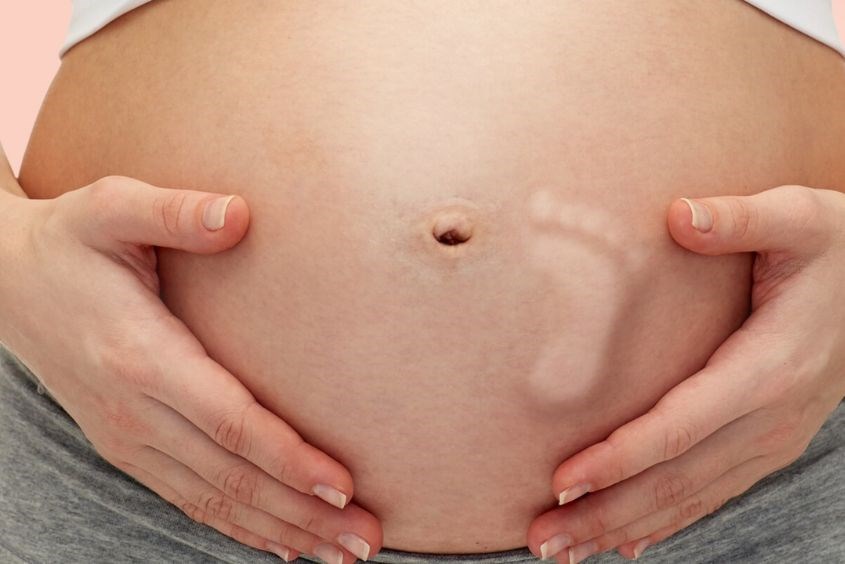 Thai máy là các chuyển động của thai nhi bên trong bụng mẹ