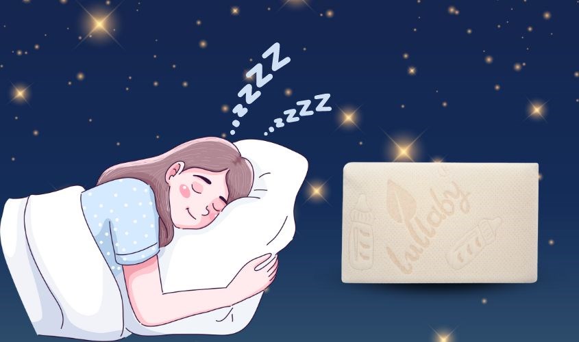 Gối Lullaby NH42B 40x24x4 cm (0 - 2 tuổi)