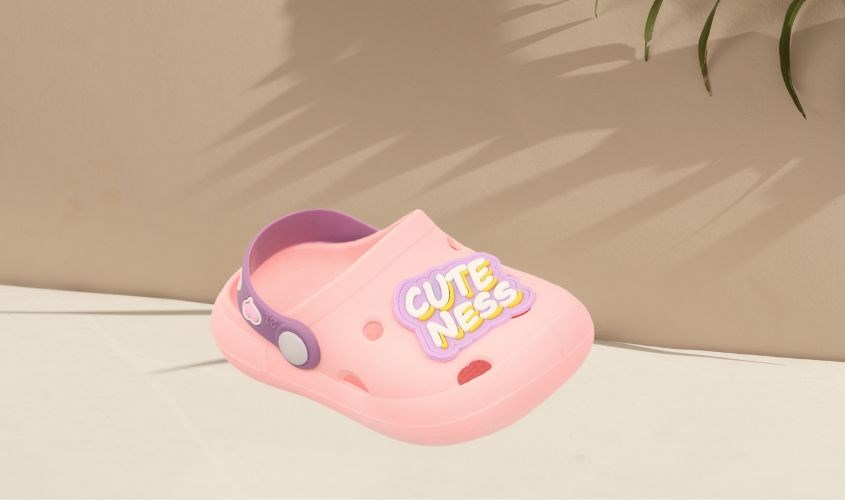 Dép sục cá sấu tím Avakids AC16