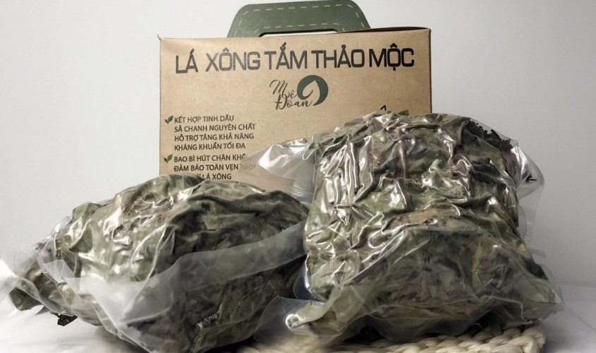 Lá xông thảo mộc Mệ Đoan gói 200g