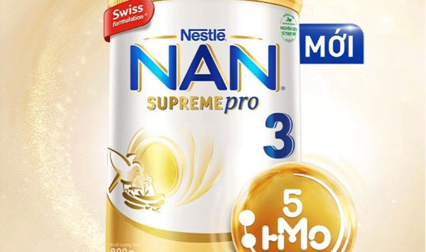 Sữa bột NAN Supremepro số 3 800g (2 - 6 tuổi) dành cho trẻ dị ứng đạm sữa bò