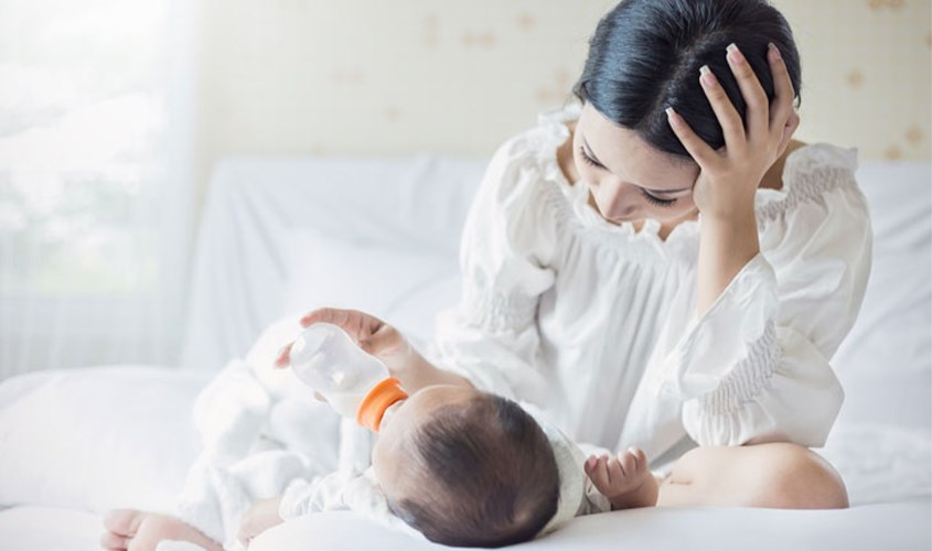 Áp lực về việc ít sữa