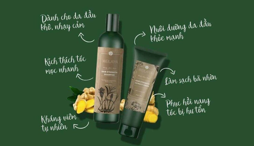 Dầu gội Weilaiya hà thủ ô