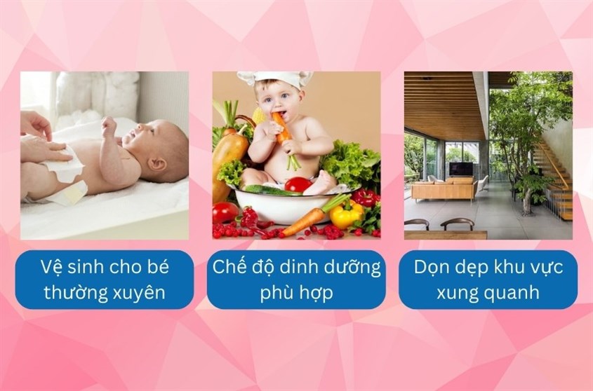 Chàm sữa ở bé