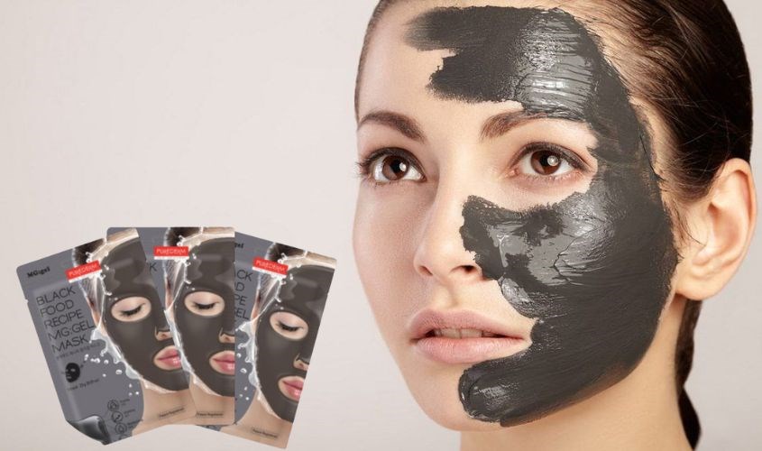 Mặt nạ gel Than Hoạt Tính làm sạch sâu và sáng da Purederm 23g