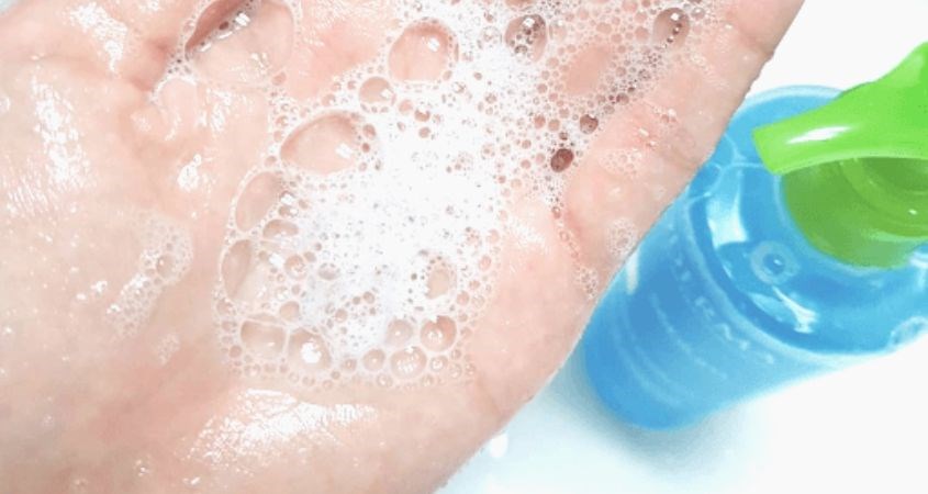 Sản phẩm ít tạo bọt. 