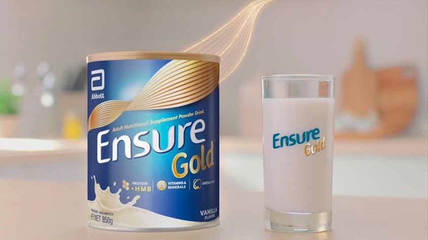 Sữa bột Ensure Gold hương vani 850g