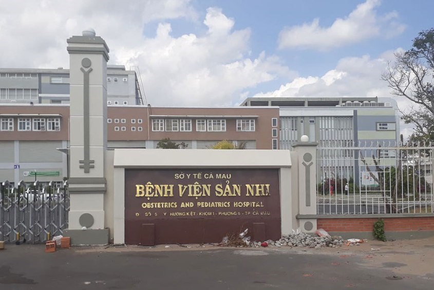 Bệnh viện sản nhi cà mau