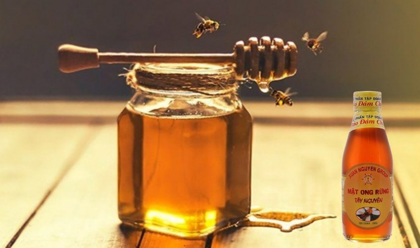 Mật ong rừng Tây Nguyên Xuân Nguyên chai 200 ml