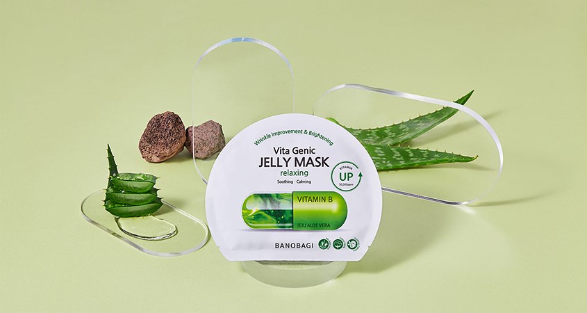 Mặt nạ phục hồi da Banobagi Vita Genic Jelly Mask Relaxing Mặt nạ phục hồi da Banobagi Vita Genic Jelly Mask Relaxing