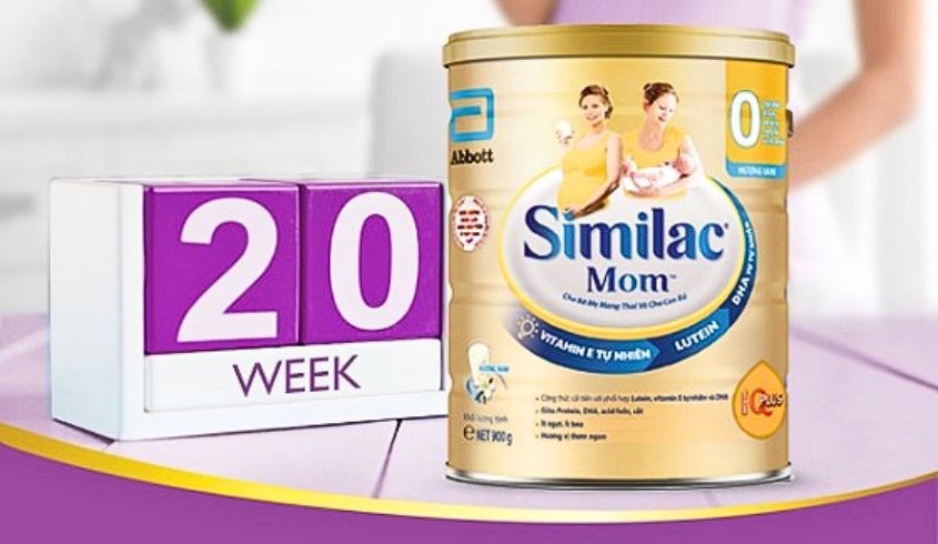 Sữa bầu Similac Mom hương vani 900g