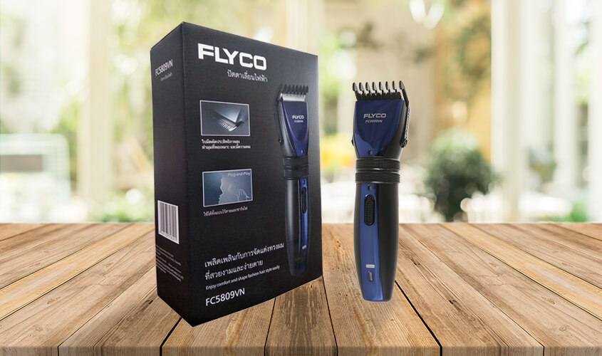 Tông đơ cắt tóc pin sạc Flyco FC5809VN