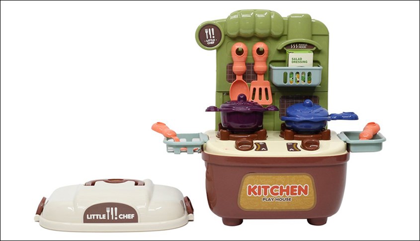 Bộ đồ chơi vali kéo nhà bếp VBCare VBC-17Q05