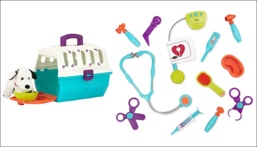 Bộ đồ chơi bác sĩ thú cưng Battat BT2538Z
