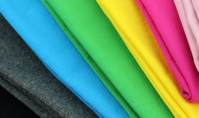 Vải French Terry đa dạng về màu sắc