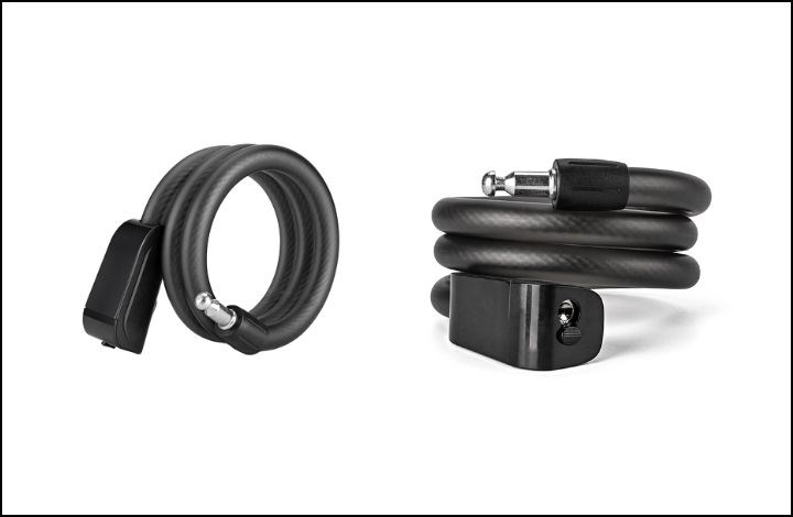 Khóa dây xe đạp ROCKBROS RKS515 Đen