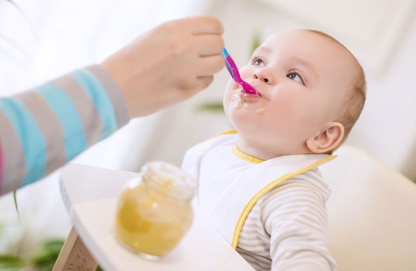 Vị thơm ngon kích thích vị giác của bé