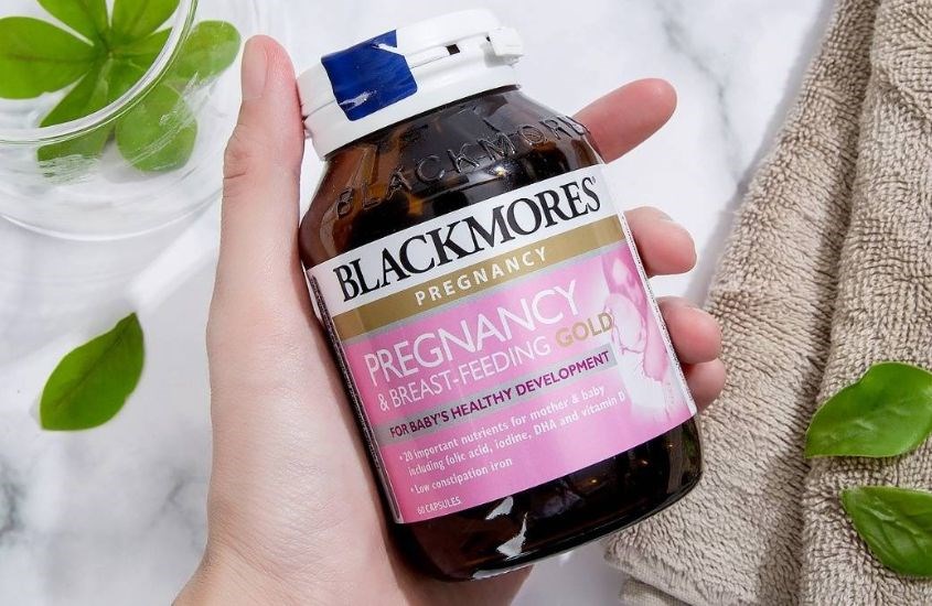 Blackmores Pregnancy & Breast - Feeding Gold dưỡng chất cho bà bầu lọ 60 viên