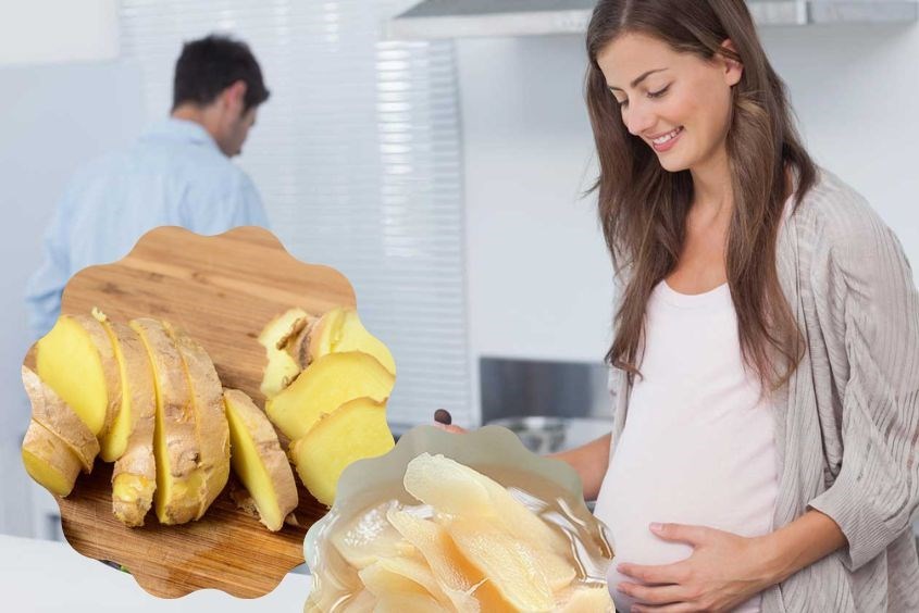 Bà bầu ăn gừng mang lại rất nhiều lợi ích cho sức khỏe