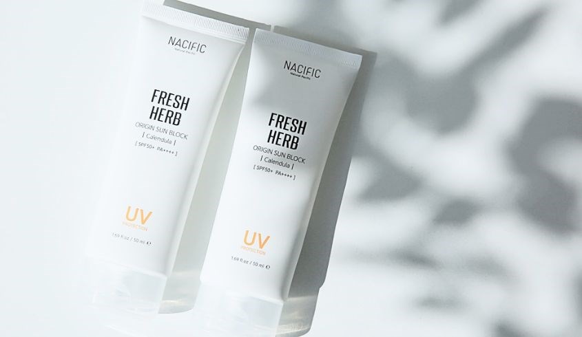 Kem chống nắng làm dịu và phục hồi da Nacific Fresh Herb SPF 50+ PA++++ 50 ml