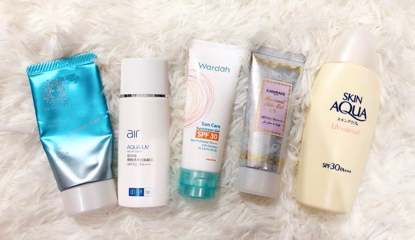 Không nên chọn kem chống nắng có cồn