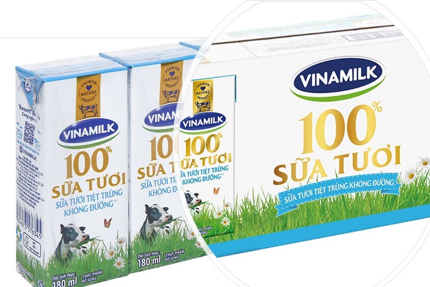 Dùng sữa tươi không đường Vinamilk 180ml để nấu món ăn dặm từ bí đỏ