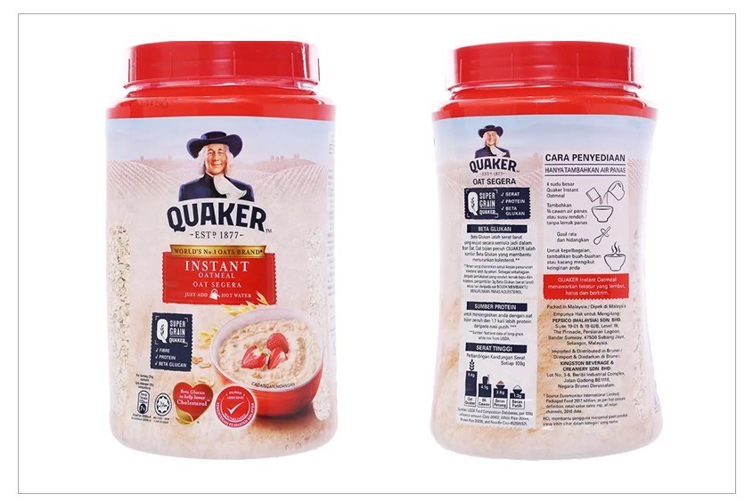 Nguyên liệu yến mạch hữu cơ để nấu sữa bí đỏ với bắp