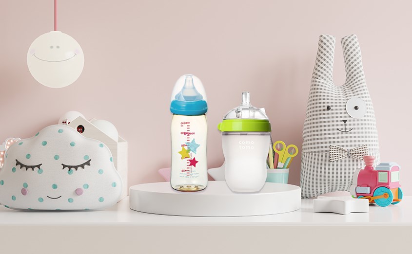 Nên dùng bình sữa Comotomo hay Pigeon loại nào phù hợp với con hơn?