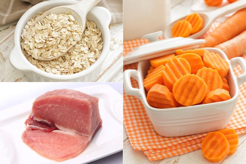 Gợi ý món cháo thịt heo cho bé nấu từ yến mạch