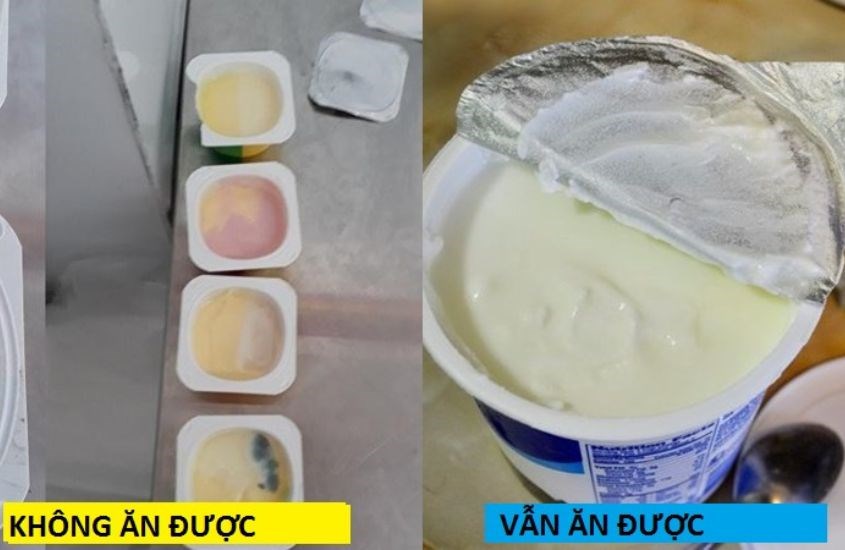 Sữa chua hết hạn vẫn có thể sử dụng nếu không bị hỏng, mốc