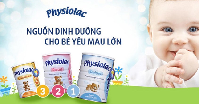 Sữa Physiolac giúp cho hệ tiêu hóa khỏe mạnh và tăng cường sức đề kháng