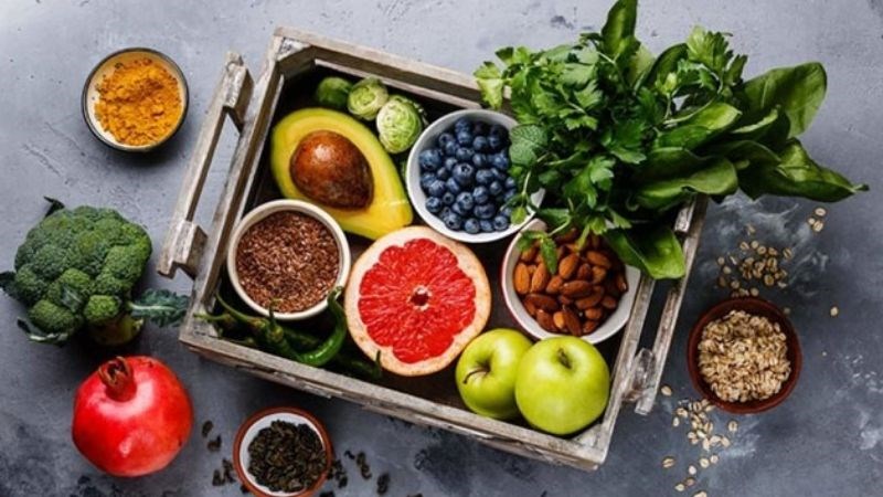 Các loại trái cây, rau củ có nhiều màu sắc giúp ngăn chặn các gốc tự do gây hại cho cơ thể