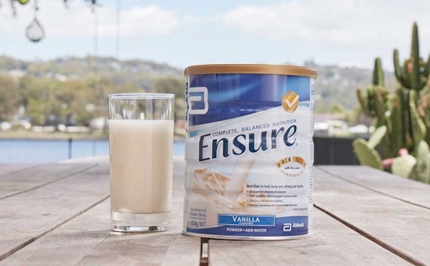 Sữa Ensure đều cung cấp nhiều dưỡng chất giúp tăng cường sức đề kháng
