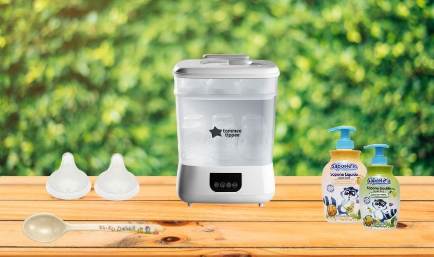 Máy tiệt trùng hơi nước và sấy khô Tommee Tippee Steri-Dry 423242