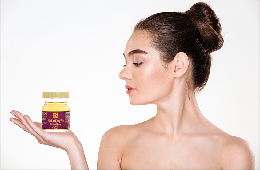 Hũ nước yến sào nhụy hoa nghệ tây Saffron Song Yến