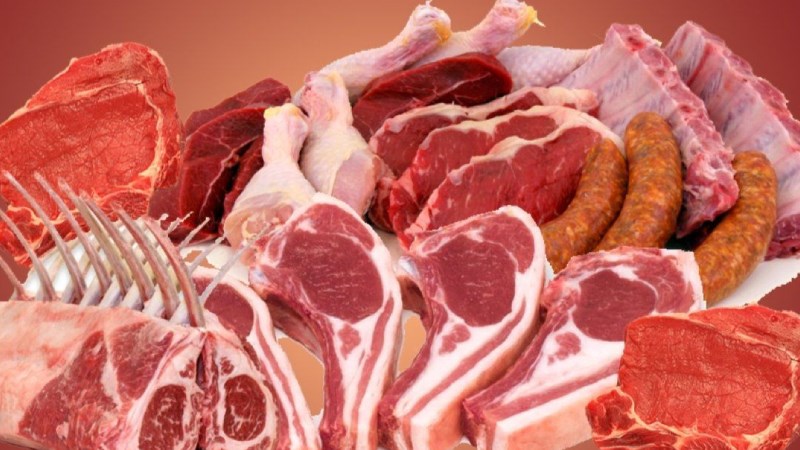 Thịt đỏ và nội tạng động vật 