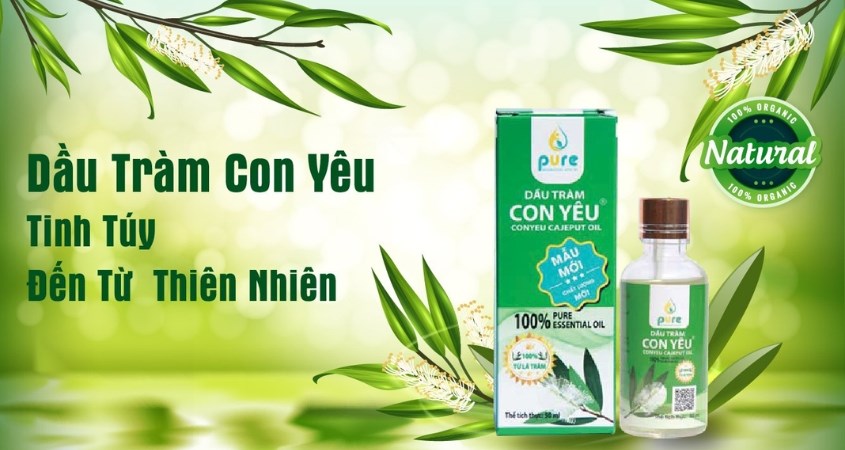 Dầu tràm Con Yêu 100 ml Dầu tràm Con Yêu 100 ml