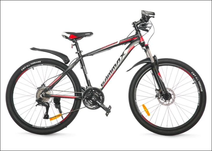 Xe đạp Gammax có thiết kế thể thao mạnh mẽ, năng động 