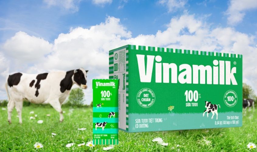 Thùng 48 hộp sữa tươi tiệt trùng Vinamilk có đường 180 ml (từ 1 tuổi) Thùng 48 hộp sữa tươi tiệt trùng Vinamilk có đường 180 ml (từ 1 tuổi)