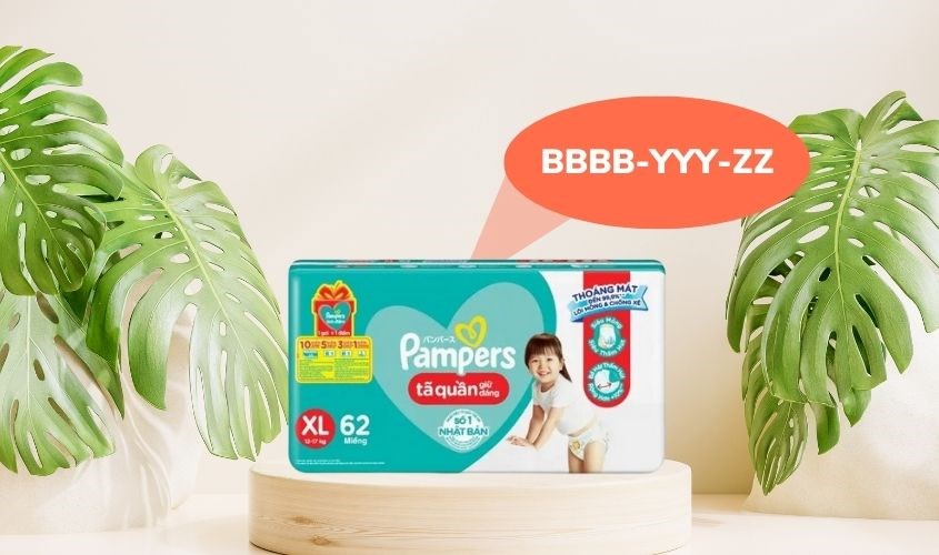 Hạn sử dụng có dịnh dạng BBBB-YYY-Z Hạn sử dụng có dịnh dạng BBBB-YYY-Z