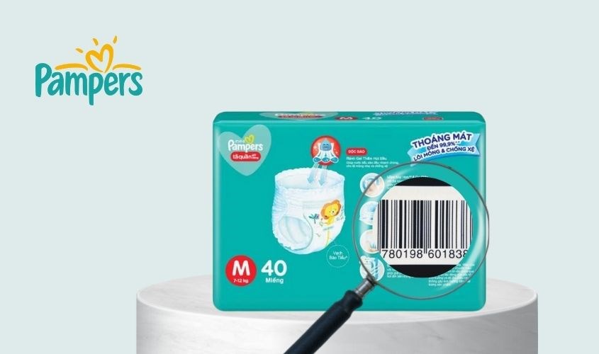 Các mẹ có thể quét mã barcode bằng điện thoại Các mẹ có thể quét mã barcode bằng điện thoại