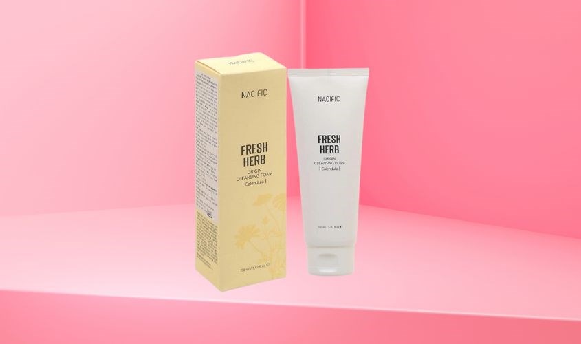 Sữa rửa mặt chiết xuất Hoa Cúc và Keo Ong Nacific Fresh Herb Origin 150 ml Sữa rửa mặt chiết xuất Hoa Cúc và Keo Ong Nacific Fresh Herb Origin 150 ml