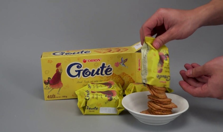 Bánh quy Orion Gouté vị mè